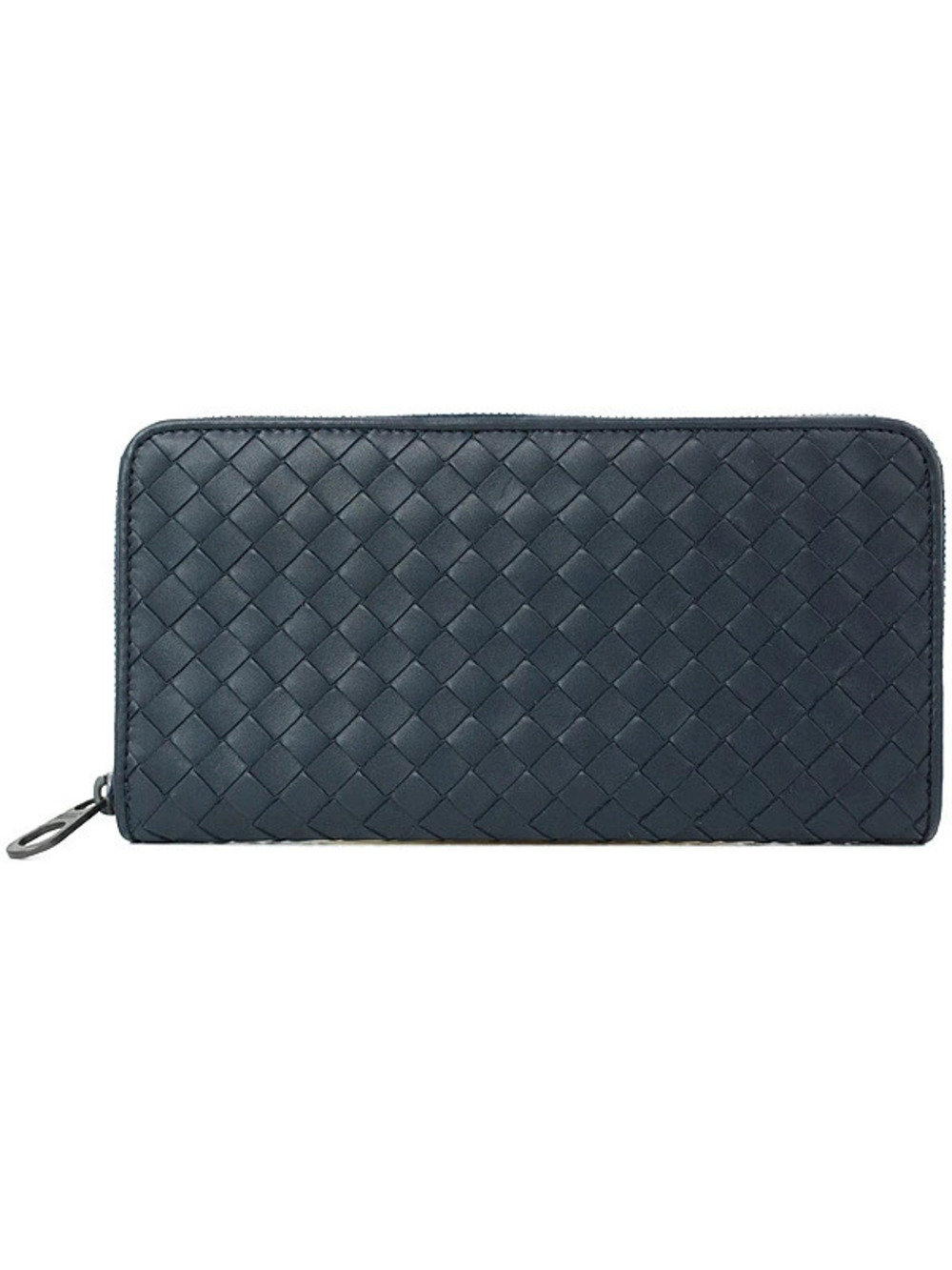 Bottega Veneta Intrecciato Round Zipper Long Wallet